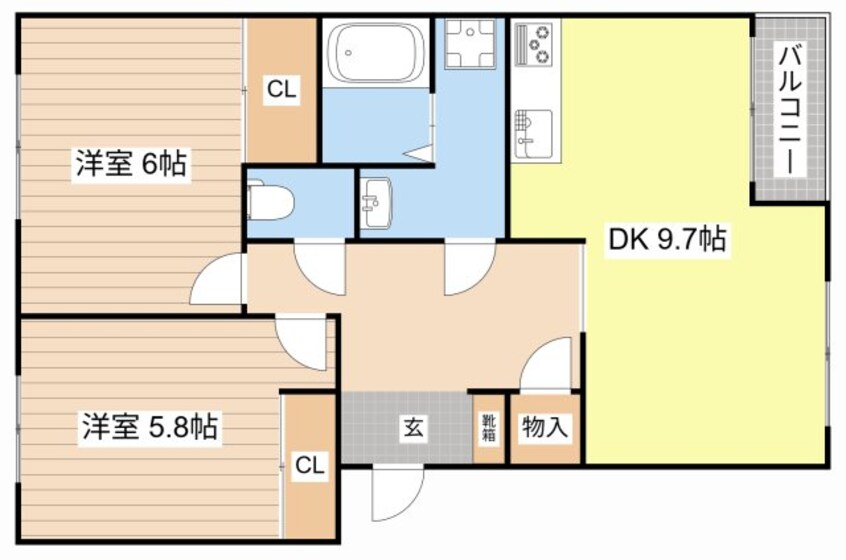 間取図 Ｓｕｎｎｙ　Ｈｏｕｓｅ