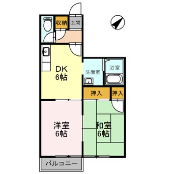 間取図 セジュールＹＡ