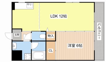 間取図 フラワー５番館