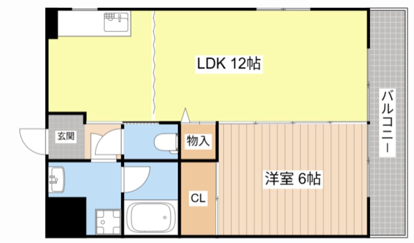 間取図 フラワー５番館
