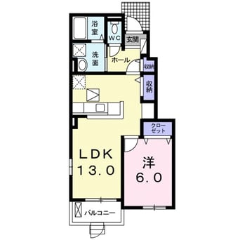 間取図 モルトベーネⅡ