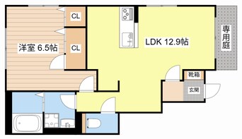 間取図 クレール