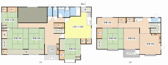 間取図 山路町貸家