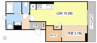 間取図 ビオット彦根　A棟