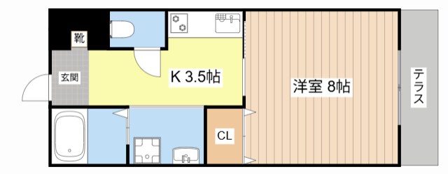 間取り図 プラザ松本　A