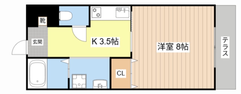 間取図 プラザ松本　A