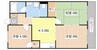 リンピアピュア 3Kの間取り