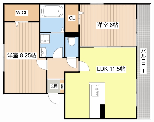 間取り図 ヴァンサンカン