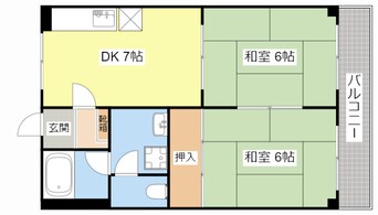 間取図 市兵衛第2ビル