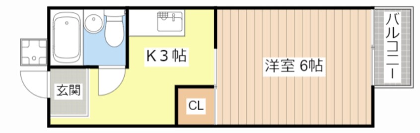 間取図 サニーヒルズ山添