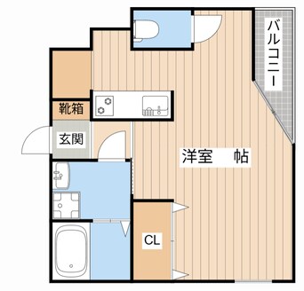 間取図 フォンテーヌ金亀