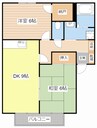 ポピュレール 2LDKの間取り