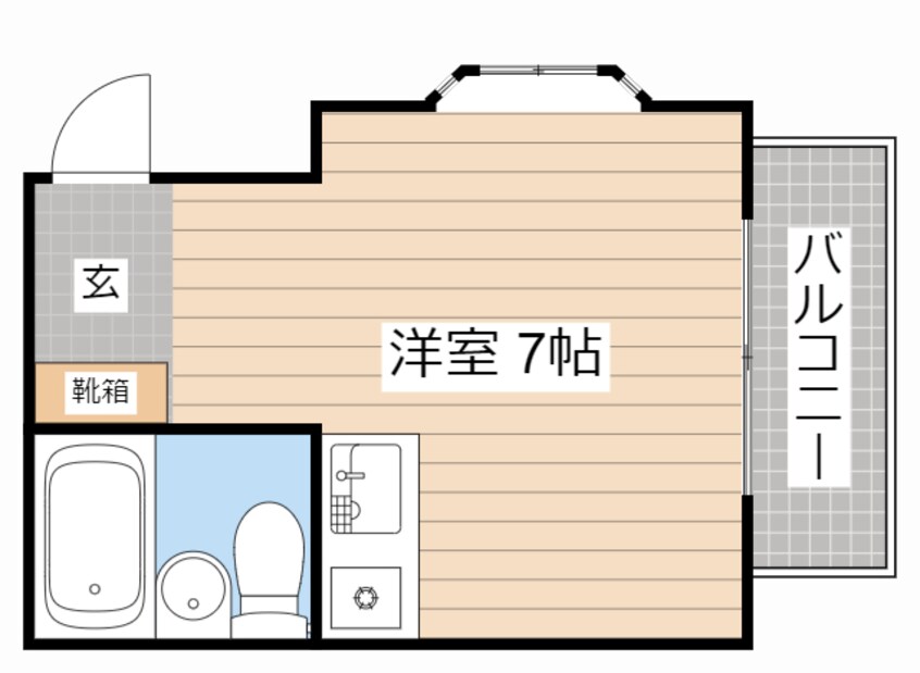 間取図 プールブゥ