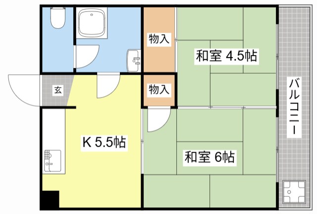 間取り図 ハイツ水野