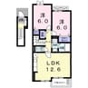 フォレスタ 2LDKの間取り