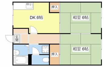 間取図 藤井ハイツ