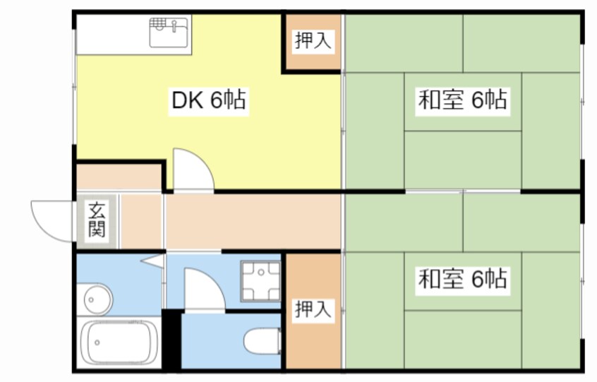 間取図 藤井ハイツ