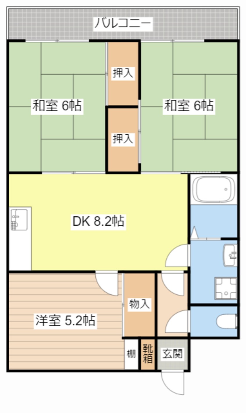 間取図 ホワイトウェル