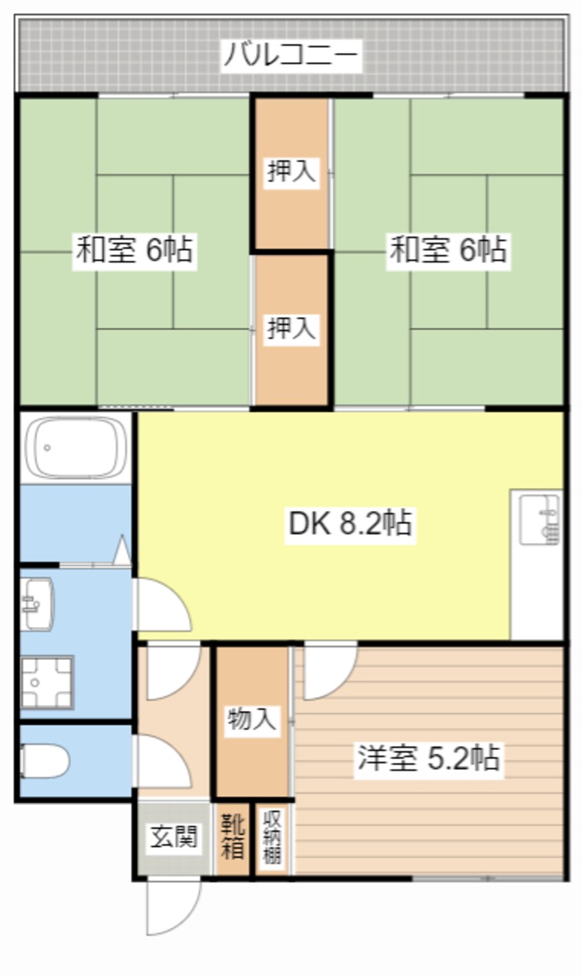 間取図 ホワイトウェル