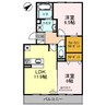 アルタ青地ビュー 2LDKの間取り