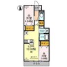 コットンハウスⅤ(ファイブ) 2LDKの間取り