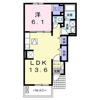 間取図 シエルトゥールＭ．Ｋ．三雲