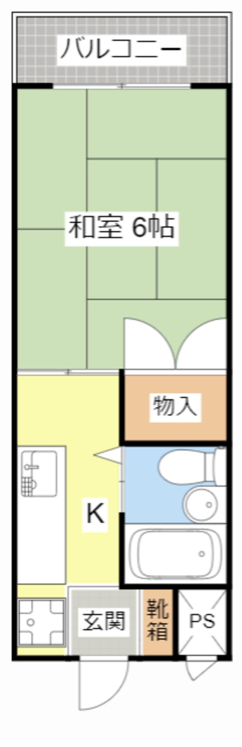 間取図 サンハイツ峯