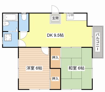 間取図 芦田ハイツ