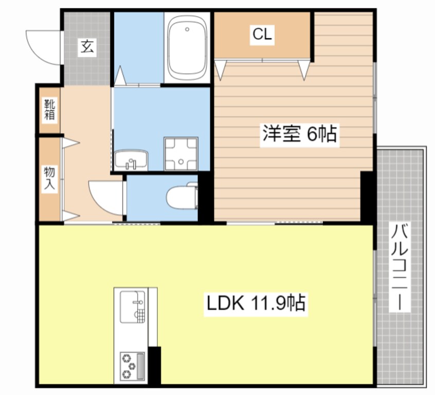 間取図 シャーメゾンHINO