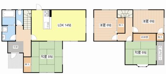 間取図 新旭町太田O邸