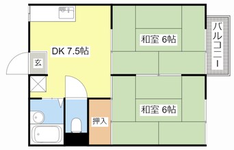 間取図 ハイツにんじんA棟