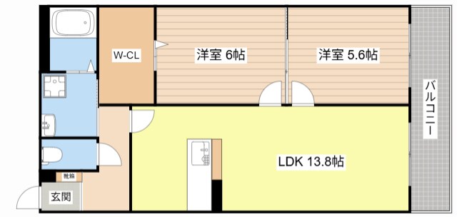 間取り図 ハートフルマンション　新左衛門