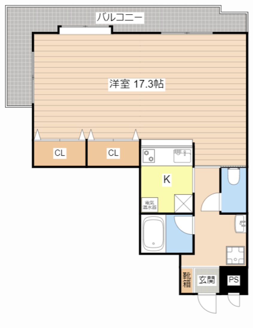 間取図 メゾン寿