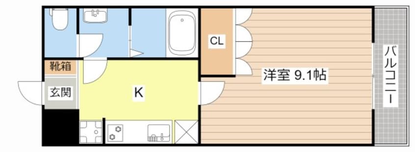 間取図 プランドール紫香楽