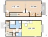 ひまわりⅢ 2LDKの間取り