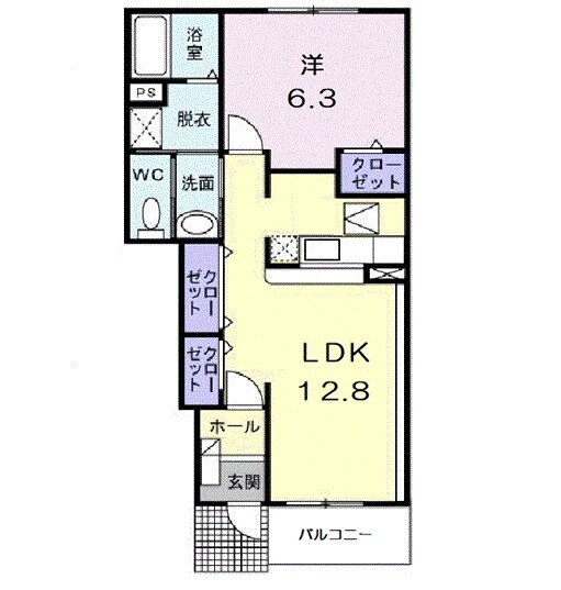 間取り図 ボンヌ　ジュルネ
