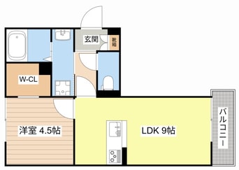 間取図 シャーロット石橋駅前