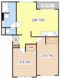 クリスタール’華の間取図