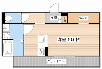間取図 シャーロット石橋駅前