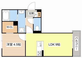間取図 シャーロット石橋駅前