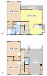 プリズムⅡ 2LDK+Sの間取り