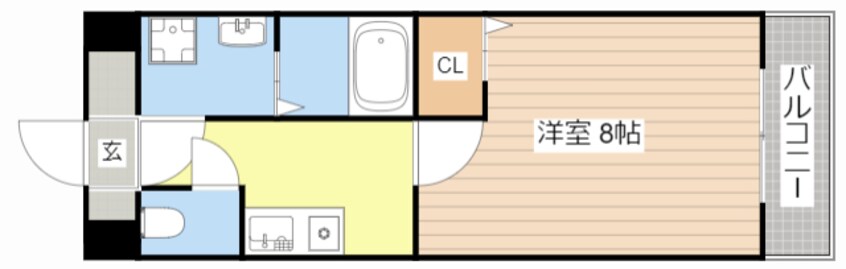 間取図 ラグリシーヌⅡ