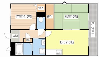 間取図 サンリブ甲西