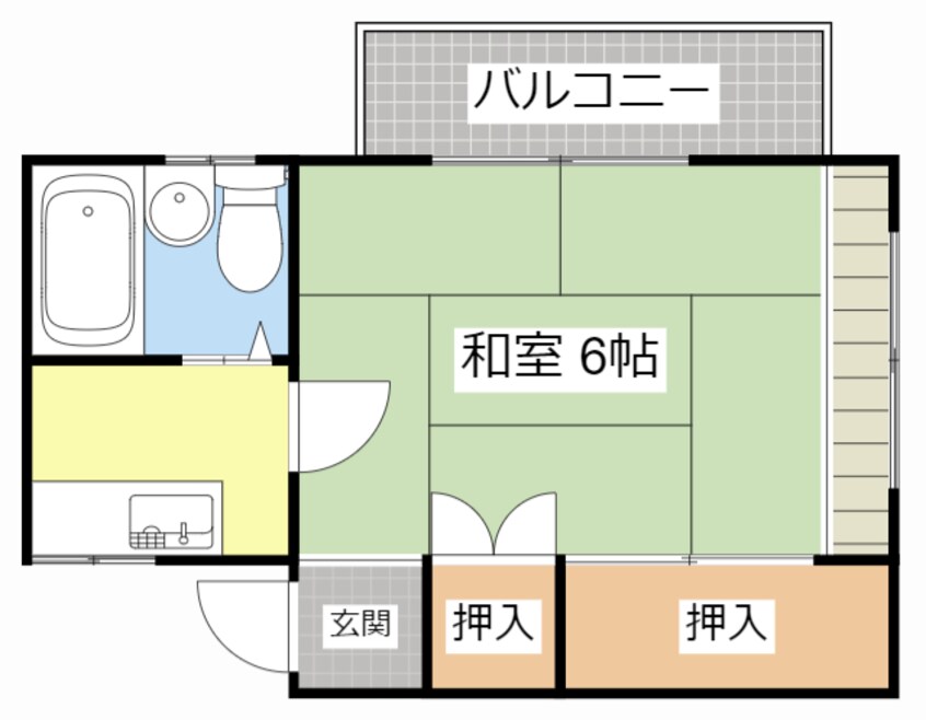 間取図 グリーンしが