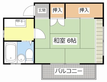 間取図 グリーンしが