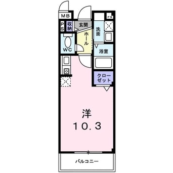 間取図 フィ－ルドロ－ドⅡ