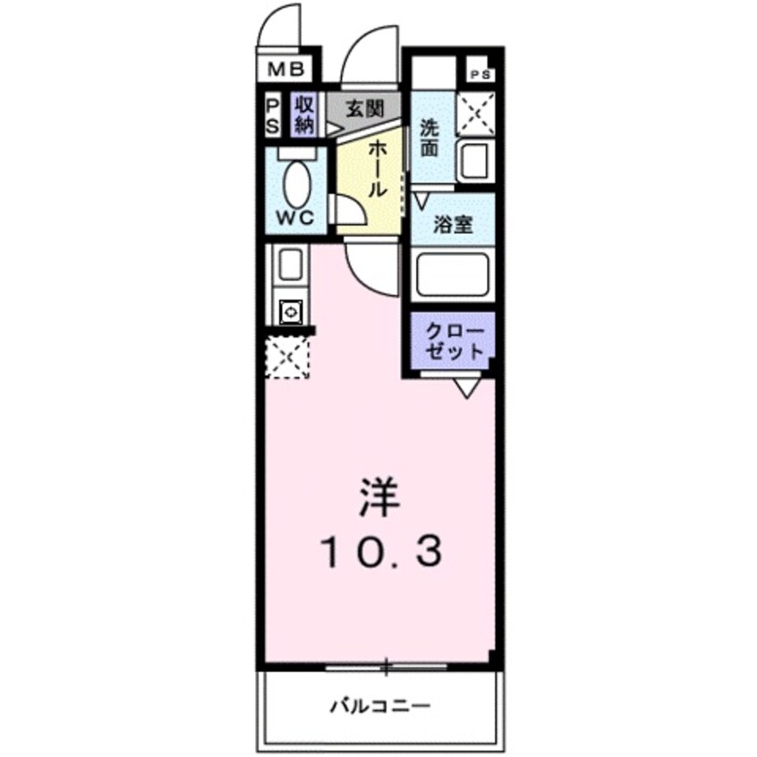 間取図 フィ－ルドロ－ドⅡ