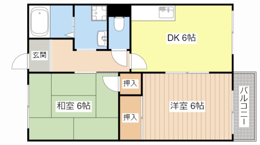 間取図 メゾンアーマ