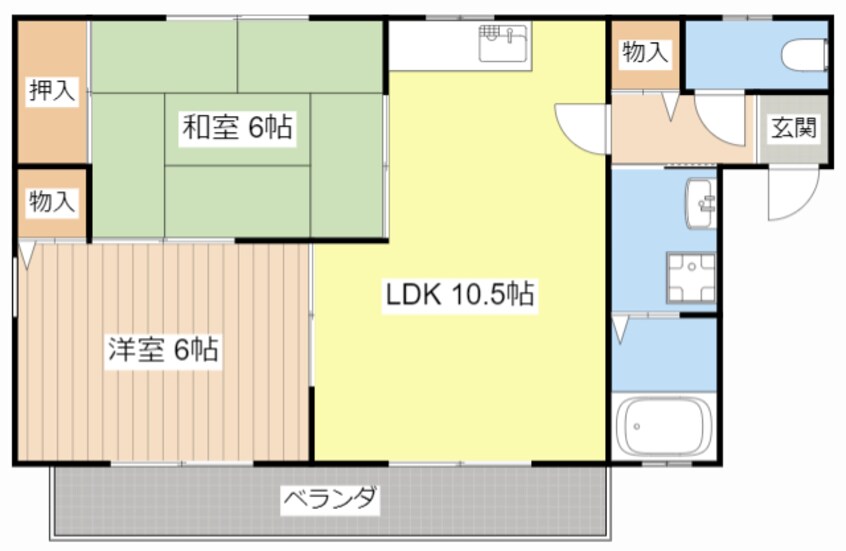 間取図 サンフィールド