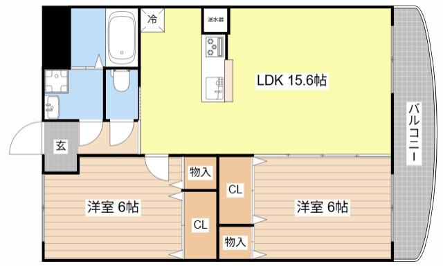 間取り図 ブレイン安曇川